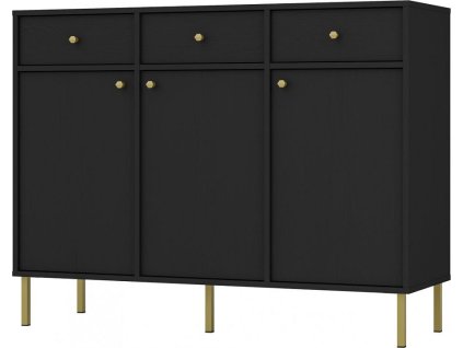 Komoda Tomila 827/2 černý grafit