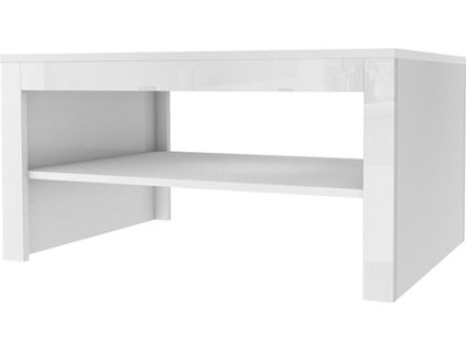 SAMOA 41 (SELENE 41) - Konferenční stolek - bílá mat / bílá lesk  (SZ) (K150)