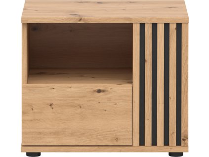 VABRES KOM1S/P dub artisan/černá   / 1BAL /