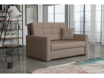 Rozkládací křeslo Vivian Lux II Soft světle hnědá