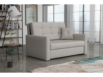 Rozkládací křeslo Vivian Lux II Soft světle šedá