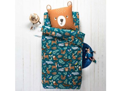 Dětské povlečení Medvídek, bio bavlna, eco-friendly (Velikost povlak na polštář 65x65 cm)