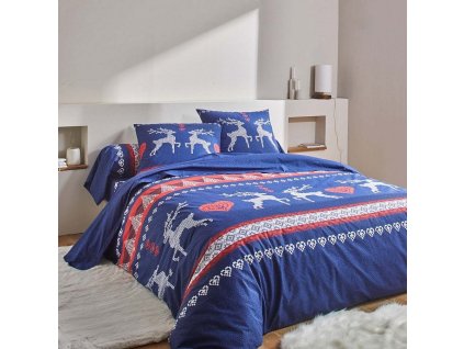 Bavlněné povlečení Jelen (Velikost povlak na přikrývku 240x220 cm)
