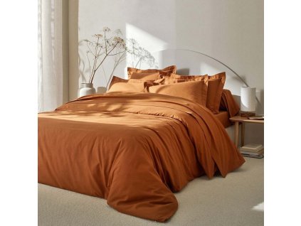 Jednobarevné povlečení zn. Colombine®, z bavlny (Velikost napínací prostěradlo 180x200 cm)