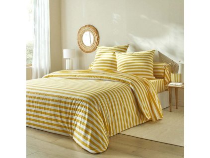 Povlečení Romy s pruhy, bavlna (Velikost povlak na polštář 63x63 cm)