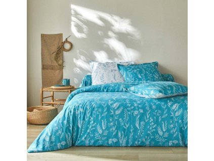 Povlečení Alessia s potiskem květin, bavlna (Velikost povlak na polštář 65x65 cm)