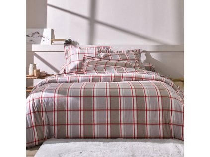 Flanelové povlečení Scott zn. Colombine, barvená vlákna (Velikost povlak na přikrývku 140x200 cm)