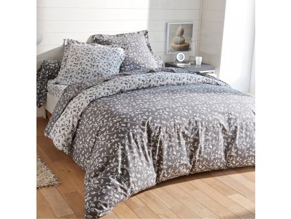 Povlečení Lístky, flanel (Velikost povlak na přikrývku 240x220 cm)