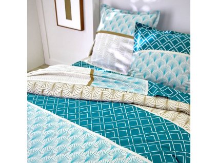 Povlečení Eddy s grafickým designem, bavlna (Velikost povlak na přikrývku 240x220 cm)