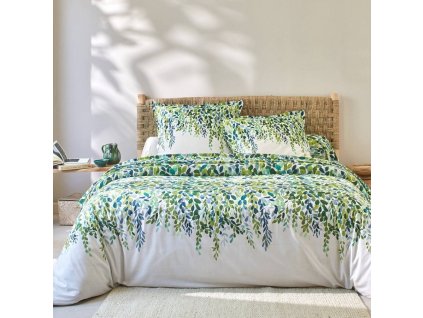 Povlečení Leonie zn. Colombine® s rostlinným vzorem (Velikost povlak na přikrývku 240x220 cm)