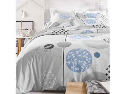 Povlečení Circle, bavlna (Velikost jednolůžko 140x200 + 70x90 cm)