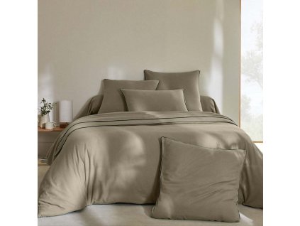 Flanelové povlečení s kontrastní paspulkou z kolekce Intemporelle (Velikost klasická plachta 180x290 cm)