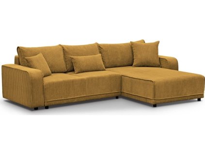 PIREUS UNI -sedací souprava - látka SKOŘICOVÁ -POSO 01 - kolekce "MRS"(PRIMO L= 2 BALÍKY)(K250)NOVINKA