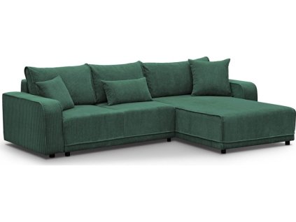 PIREUS UNI -sedací souprava - látka ZELENÁ -POSO 14 - kolekce "MRS"(PRIMO L= 2 BALÍKY)(K250)NOVINKA