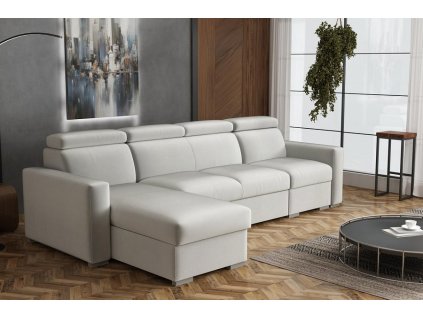 Sedací souprava Petrit I levá Paros světle šedá