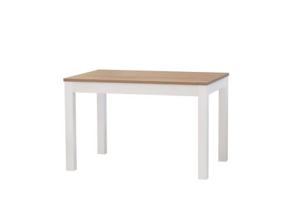 Jídelní stůl CASA Mia variant (Rozklad S rozkladem + 40 cm, Délka stolu 140, Odstín tm. hnědá-wenge)