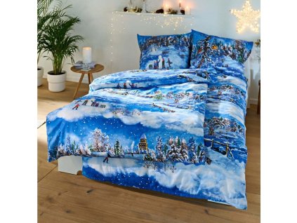 Povlečení na jednolůžko (Velikost 80x80 cm + 135x200 cm)