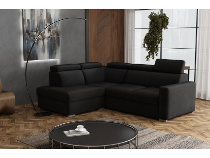 Sedací souprava Petrit II levá Kronos černá