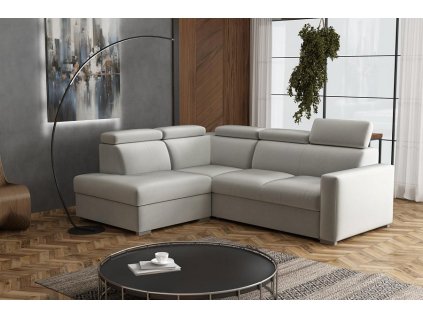 Sedací souprava Petrit II levá Paros světle šedá