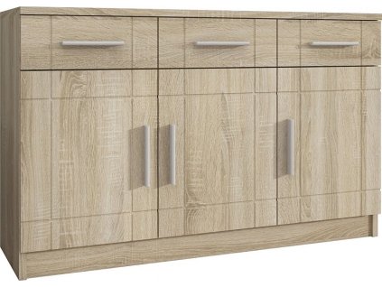 Komoda Parker 3D3S dub sonoma