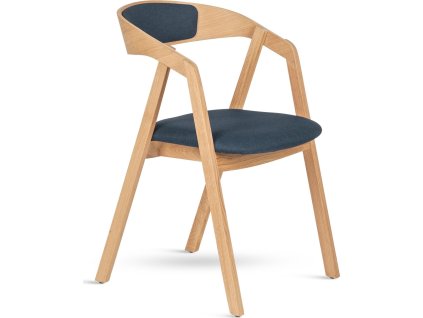 Křesílko GURU /2 buk (Odstín odstín dub, Sedák lux 12 hnědá)