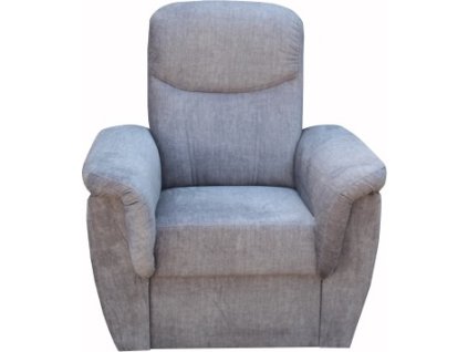 PALERMO - křeslo látka Světle šedá Vogue 14 (FE) kolekce - "E" (K250)NOVÁ LÁTKA