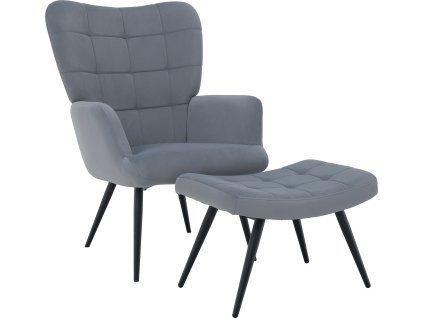 haben kreslo siva 01