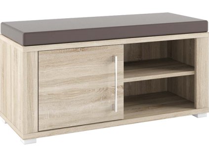 TANGO 06 - botník se sedákem dub sonoma (GO-REG1D/4/9 NOACT)  (UG) (K150)