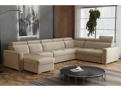 Sedací souprava Petrit U1 levá Paros béžová