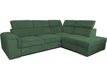 MADERA II Pravá - sedací souprava látka ARAGON 39 - olivová (B2F+Rr+1P+W35) - kolekce "E" (D) (K250) NOVINKA