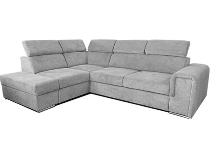 MADERA II Levá - sedací souprava látka ARAGON 90 - šedá (W35+1P+Rr+2FB) - kolekce "E" (D) (K250) NOVINKA