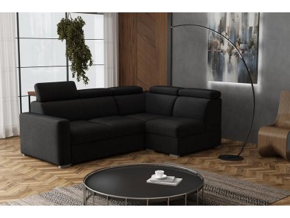 Sedací souprava Petrit VI pravá Kronos černá