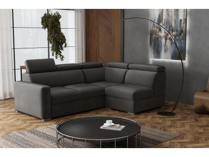 Sedací souprava Petrit VII pravá Kronos šedá