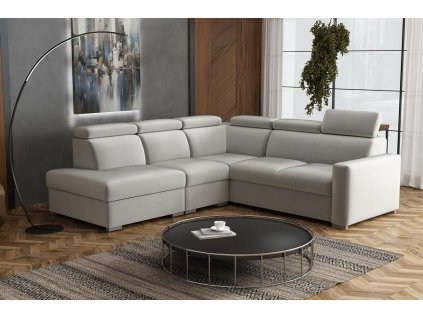 Sedací souprava Petrit VIII levá Paros světle šedá