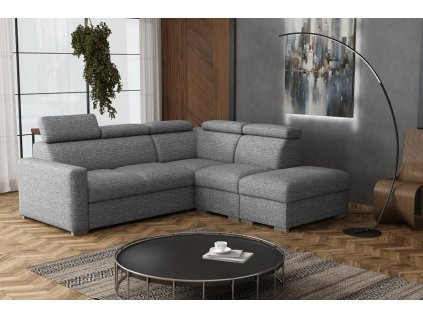 Sedací souprava Petrit IX pravá Aragon šedá