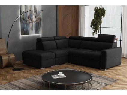 Sedací souprava Petrit IX levá Kronos černá