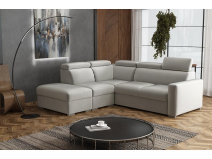 Sedací souprava Petrit IX levá Paros světle šedá