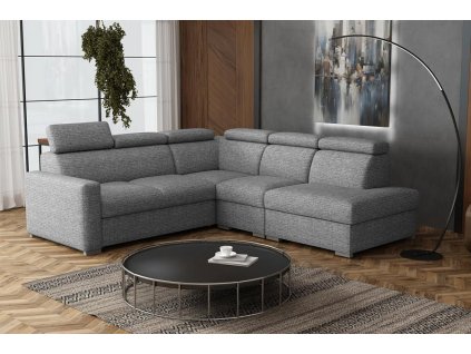 Sedací souprava Petrit VIII levá Aragon šedá