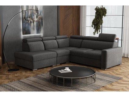 Sedací souprava Petrit VIII levá Kronos šedá