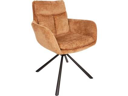 Křesílko HENDI otočné (Odstín černá, Sedák harmony 90 šedá)