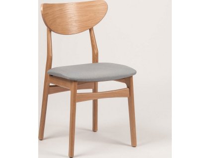 Židle MAXWELL dub látka (Odstín dub, Sedák gusto hnědá 13)