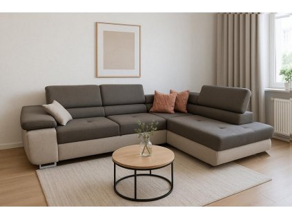 Sedací souprava Dolly P šedá Neve