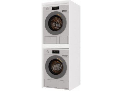 Skříňka na pračku a sušičku Pema TWIN bílá