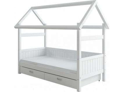 Postel domeček/rám s úl. prost. Romantic 449 bílá