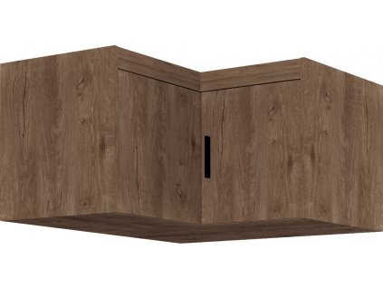 Nástavec na rohovou skříň Enja 2D dub lefkas