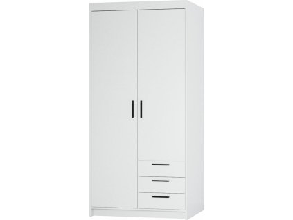 Skříň Enja 2D3S bílá