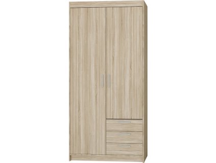Skříň Enja 2D3S dub sonoma