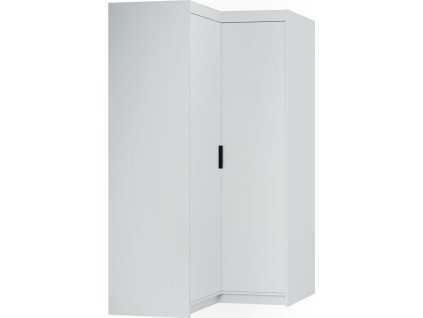 Skříň Enja 2D rohová bílá