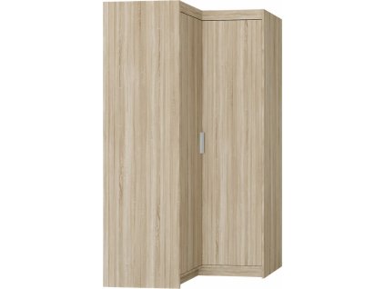Skříň Enja 2D rohová dub sonoma