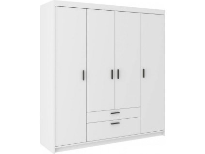 Skříň Enja 4D2S bílá
